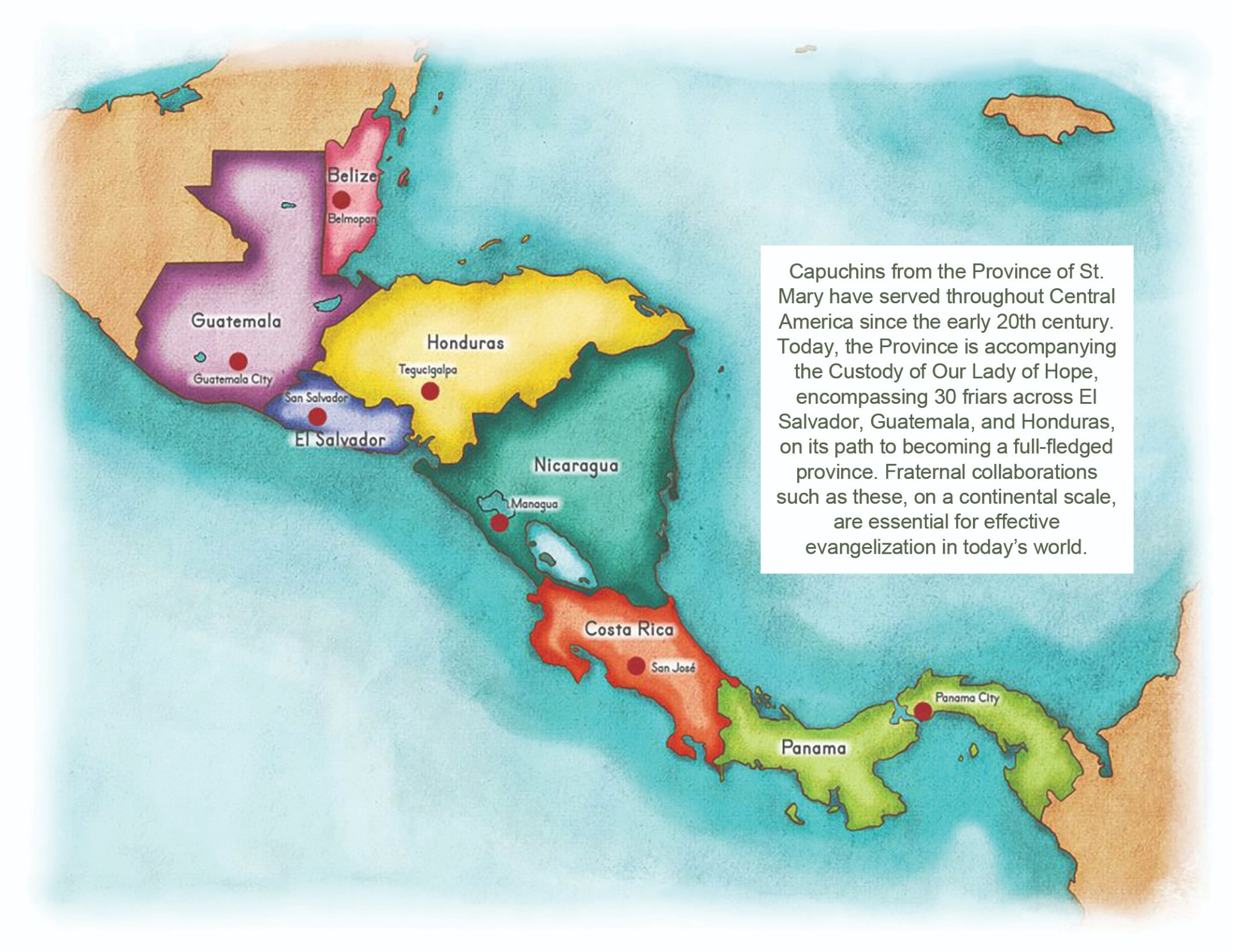 Faith and Hope: Supporting Our Capuchin Brothers in Central America